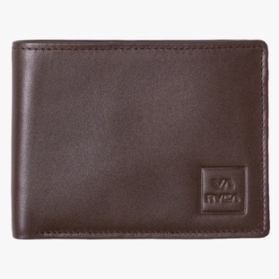 RVCA ORIGINAL - CEDAR BIFOLD WALLET - R317491B BROONE - BROWN