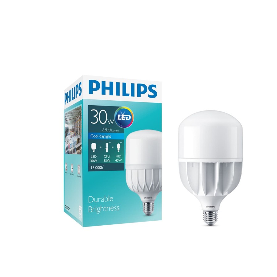 Lampu LED Philips 30 Watt 30W TForce Core 6500K Cool Day Light Putih