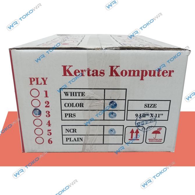 

SALE Kertas Continuous Form Rangkap 3 Bagi 2