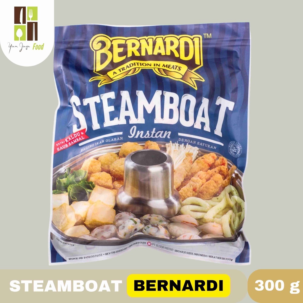 BERNARDI STEAMBOAT INSTAN 300 GRAM