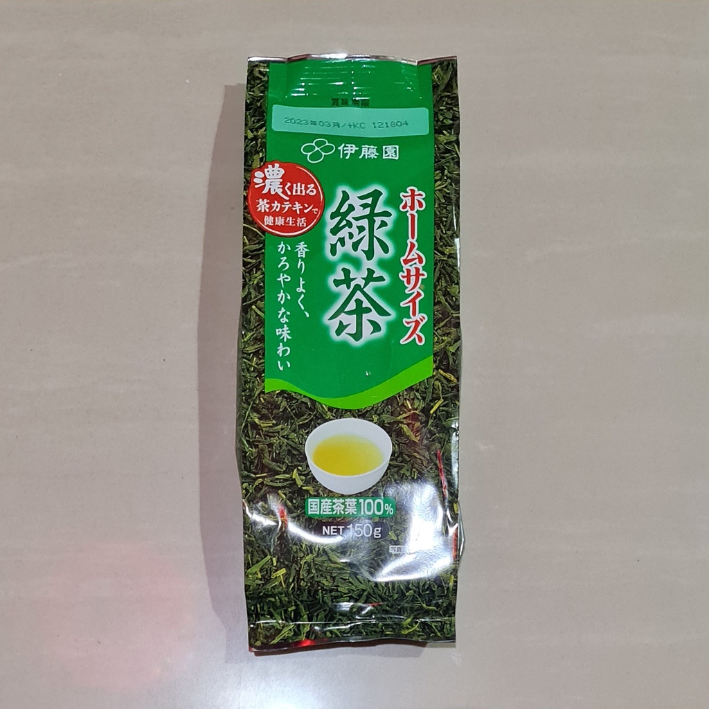 

Itoen Ito En Japanese Green Tea Home Size Dried Leaf 150 Gram