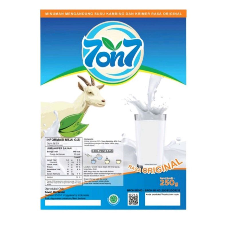 

Susu kambing etawa bubuk 250g Original