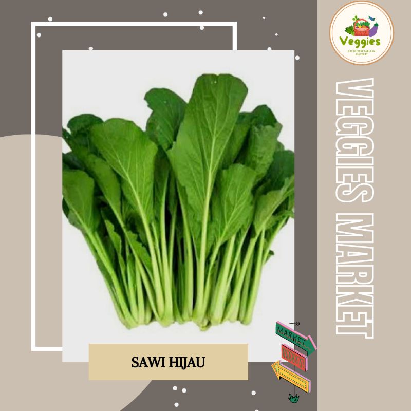 

SAWI HIJAU / IKAT / KG