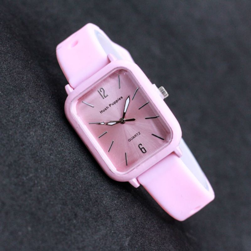 Jam Tangan Wanita Hush Puppies Segi Fashion Watch