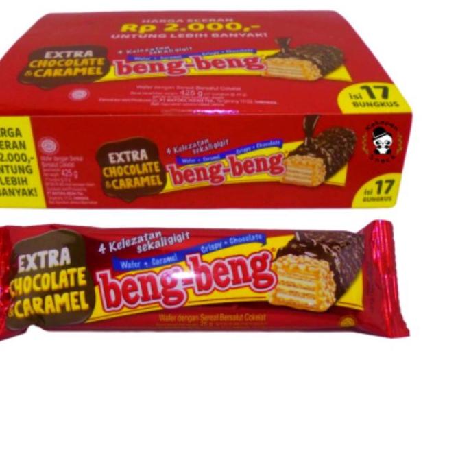 

Barang Laris ♔ Beng-Beng kemasan 1 box isi 17 pcs^