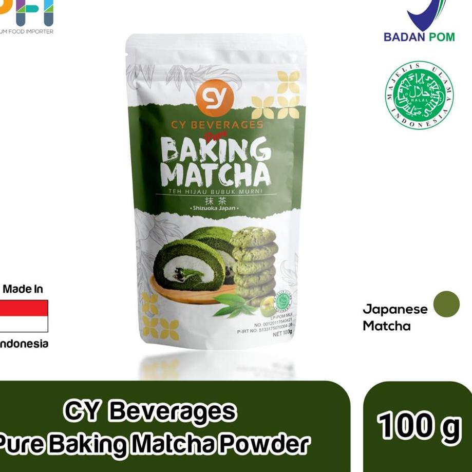 

COD CY PURE BAKING MATCHA 100Gr !