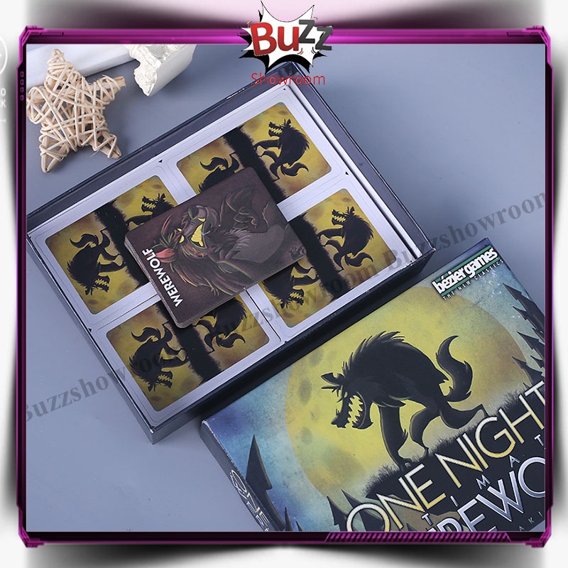 One Night Ultimate Werewolf Board Game Card Games