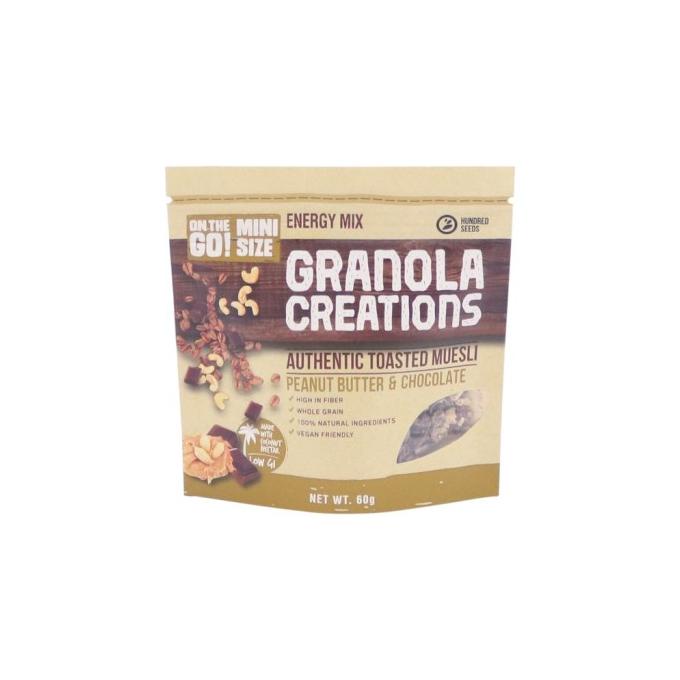 

KKV Hundred Seeds Granola Dark Choco Banana / Peanut Butter 60g