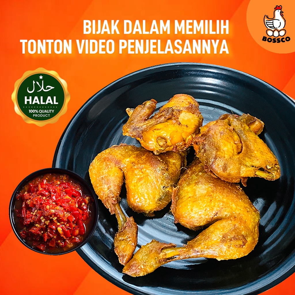 Ayam Kuning Ungkep 1 Ekor + Sambal /sambel ayam goreng kuning ayam ungkep halal tanpa pengawet frozen food ayam kuning siap saji daging ayam premium halal mui