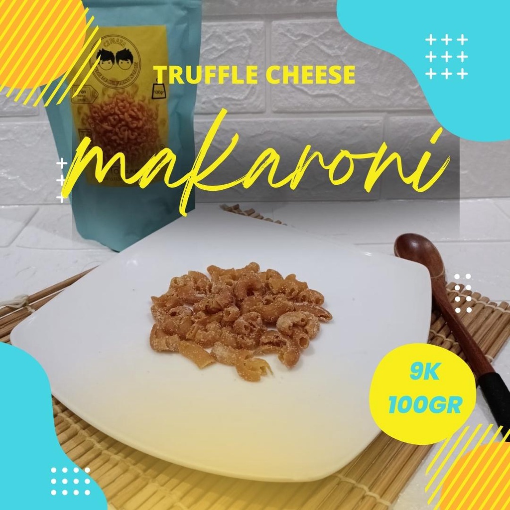 

Makaroni Goreng Makaroni Bantet 100 gr (TRUFFLE CHEESE)