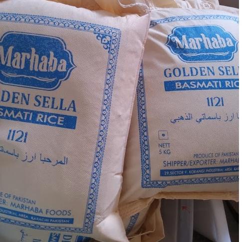 

Star 10.10 Beras Basmati 1kg GOLDEN SELLA BASMATI RICE 1121 1 kg beras India Pakistan beras Diet MARHABA SHUKRIYA DAAWAT JABAL NUR !