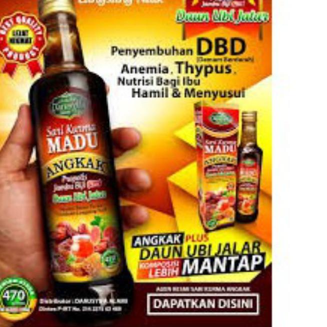 

READY ✅sari kurma madu angkak plus daun ubi jalar, menaikan trombosit dengan cepat|RA6