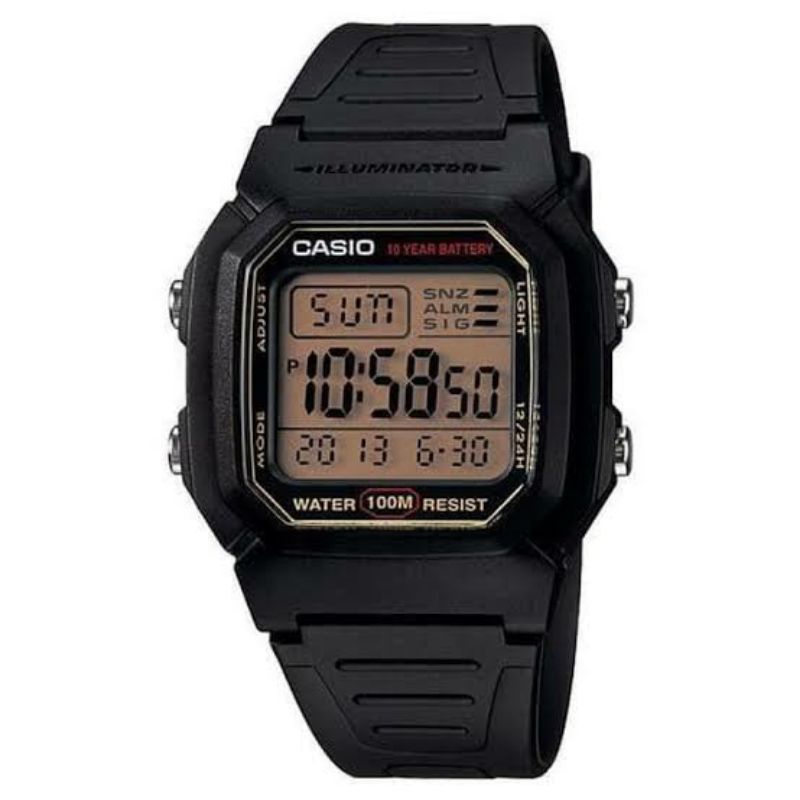 CASIO PRIA DIGITAL W-800HG-9AVDF / CASIO W800HG-9A ORIGINAL & GARANSI