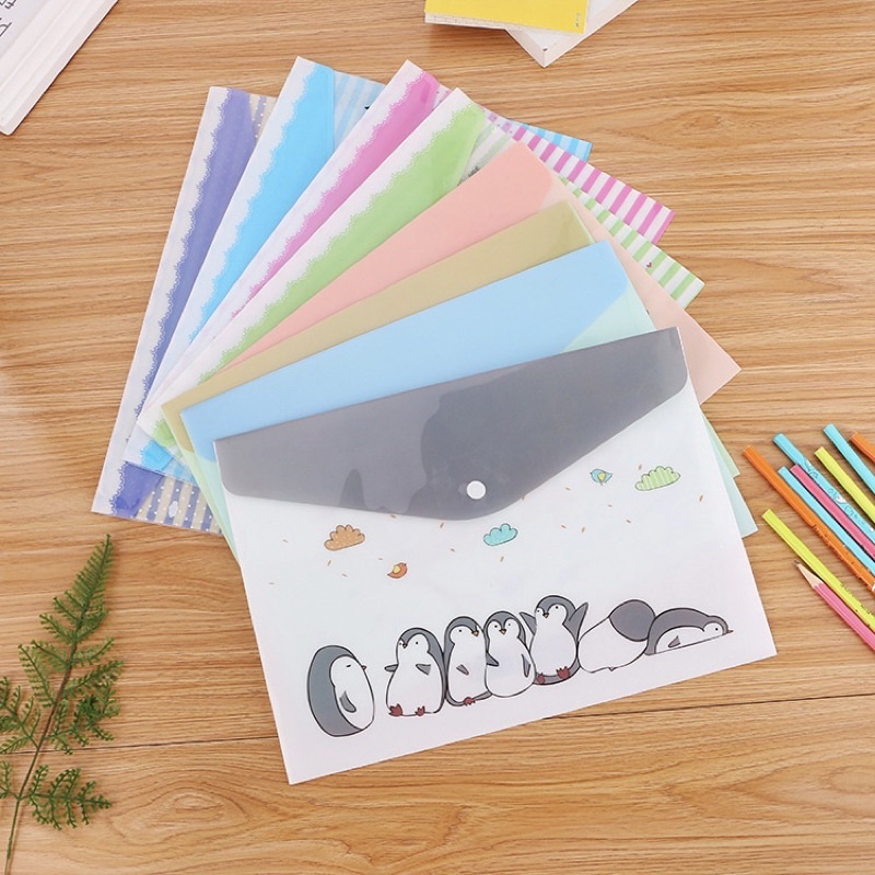 

Map Plastik A4 Motif Animal / Bunga Cute