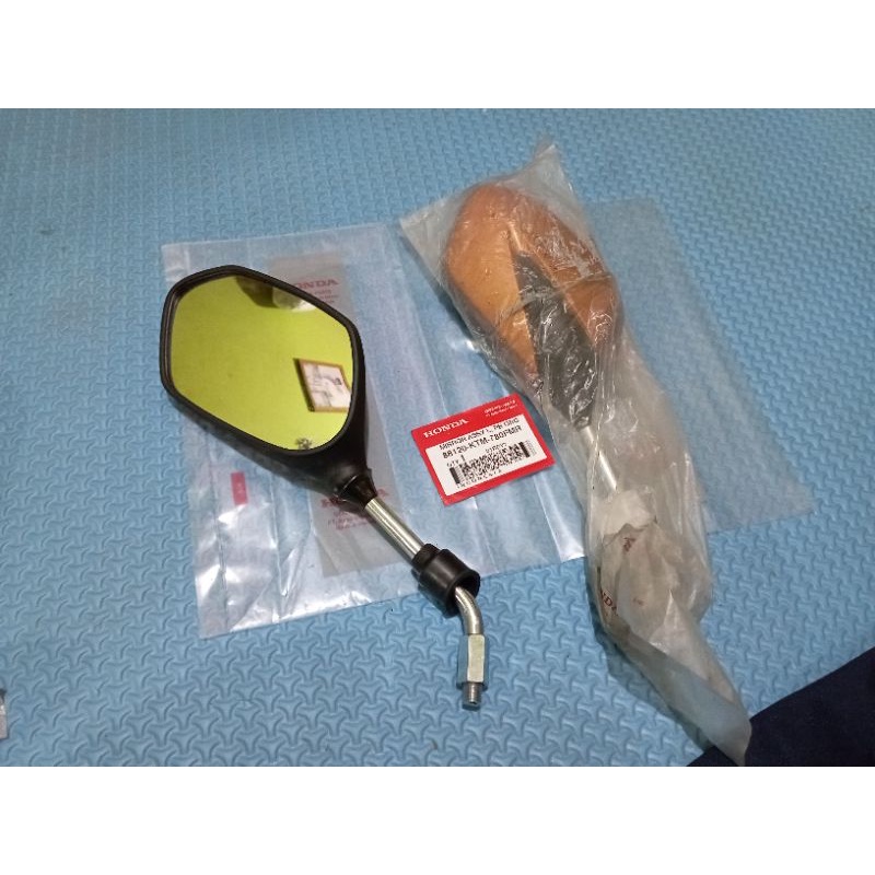 SPION STANDARAN KIRI SUPRA X125 2005 2012 ORIGINAL OREN