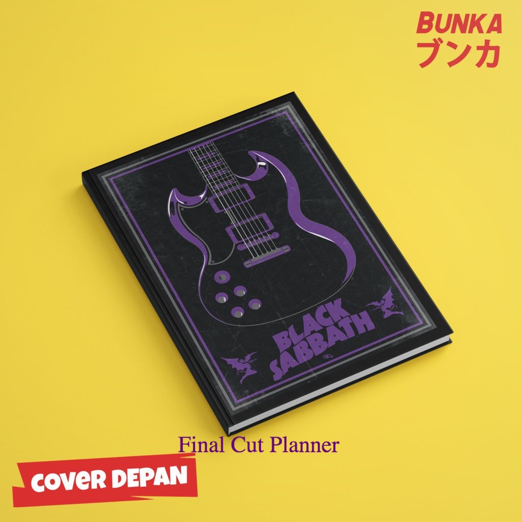 

Notebook Band Black Sabbath Hardcover A5 Buku Tulis Catatan Notes Agenda Planner Jurnal .