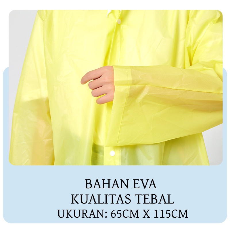 [M7] JAS HUJAN EVA LIGHTWEIGHT DEWASA / JAS HUJAN DEWASA TERUSAN / RAIN COAT MANTEL HUJAN / JAS HUJAN / RAIN COAT