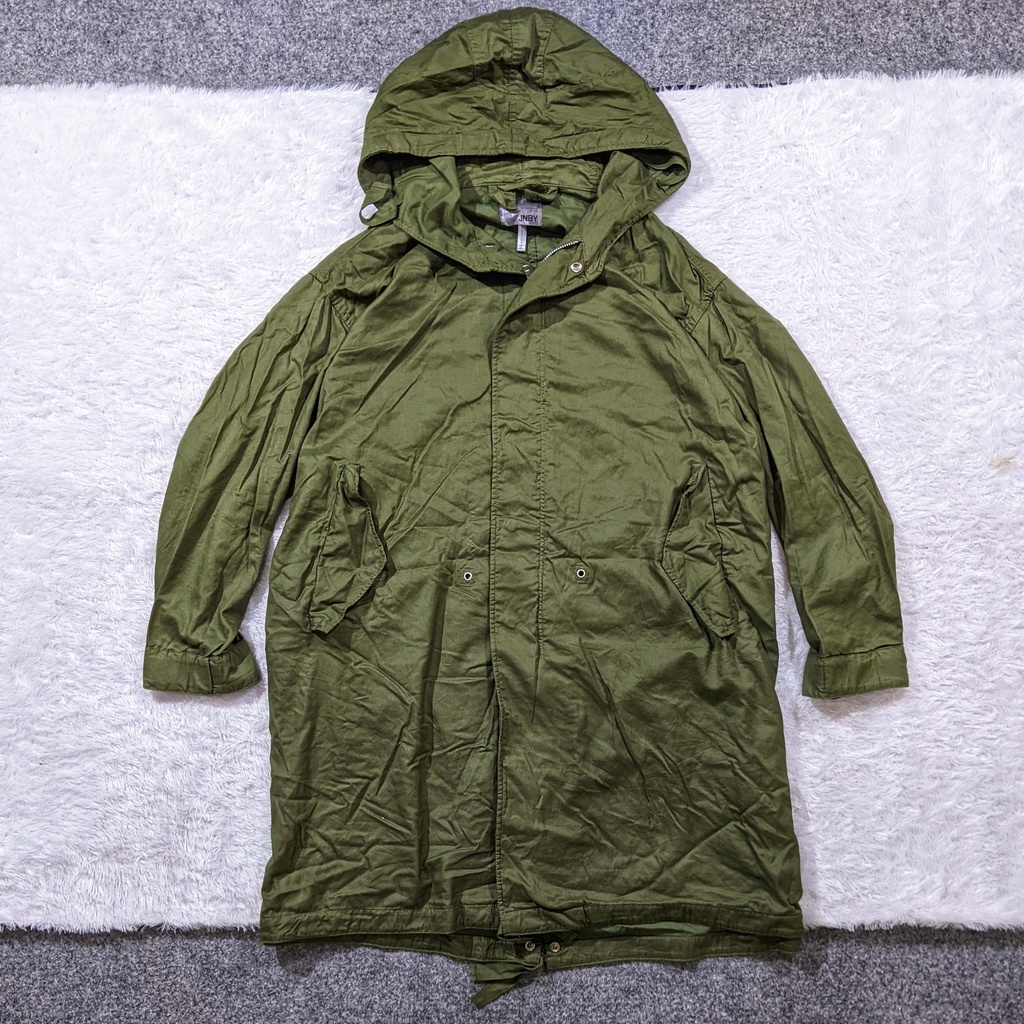 295 - Jaket Parka Army Jotol JNBY Military Second Murah Bekas Original