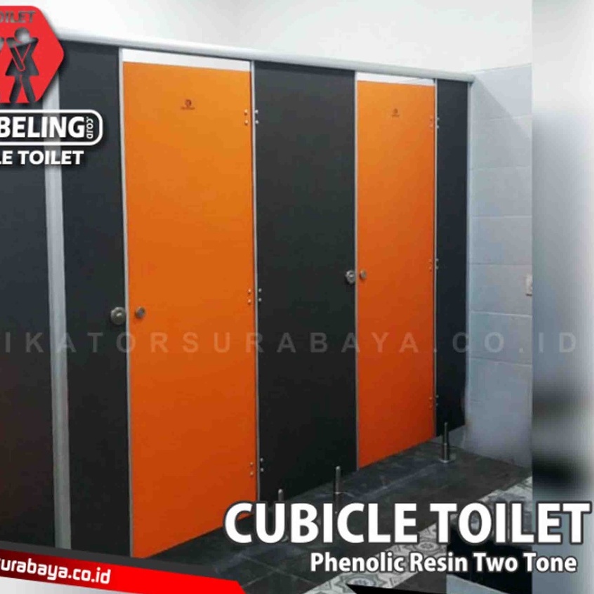 Cubicle Toilet Phenolic Spesialist Partisi Pintu Kubikal Custom