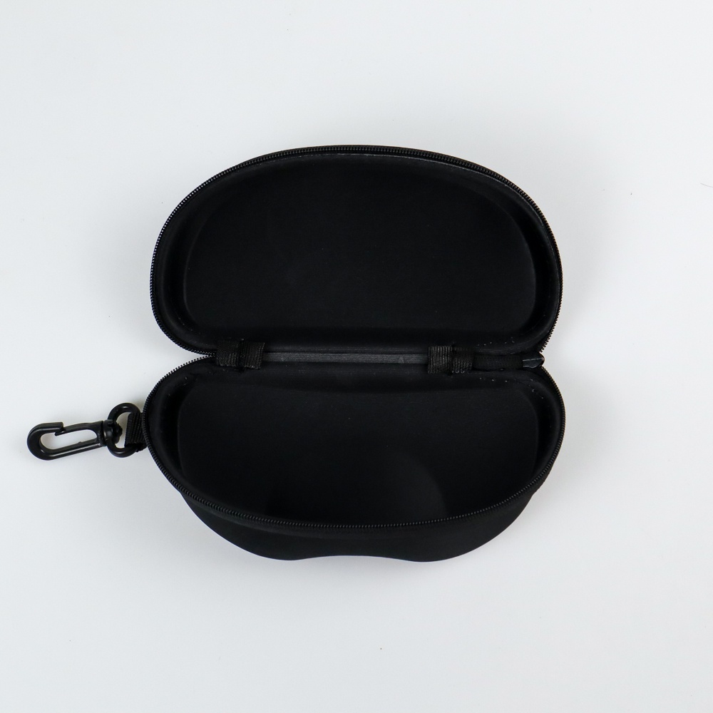 [GROSIR] Box Pelindung Kacamata Pouch Kacamata Kotak Kacamata EVA Hardcase Protector Waterproof - Black