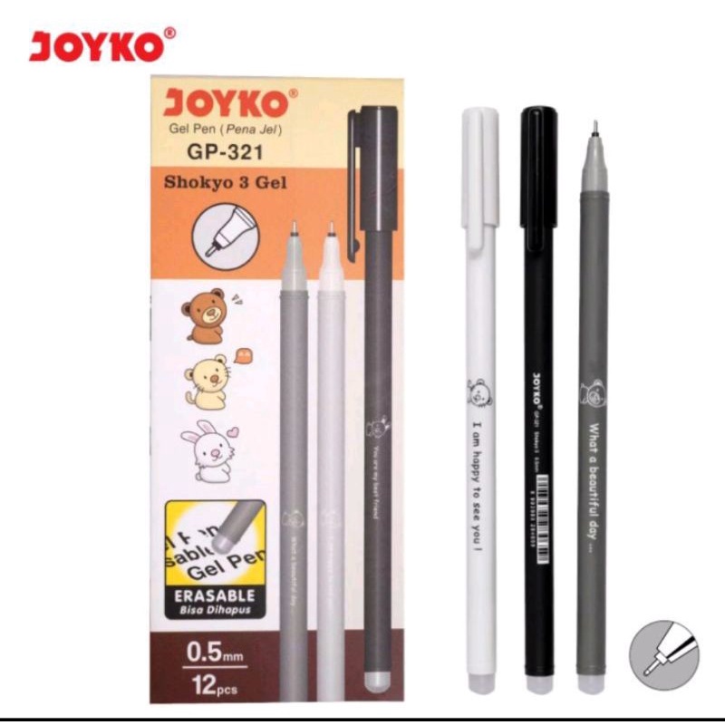 

PULPEN BISA DIHAPUS JOYKO GP-321 SHOKYO 3 GEL