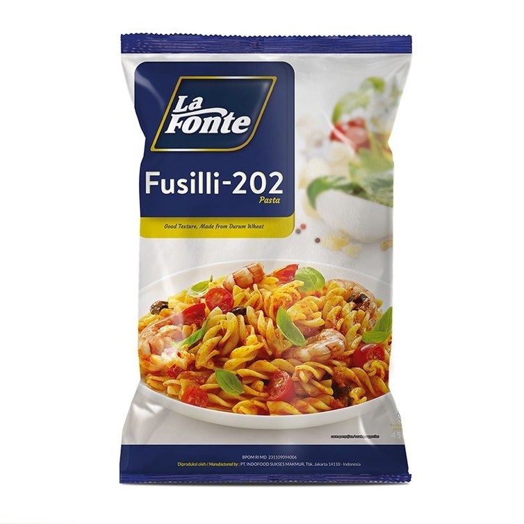 

La Fonte Fusilli 450gr - Fusili Pasta - Makaroni Spiral