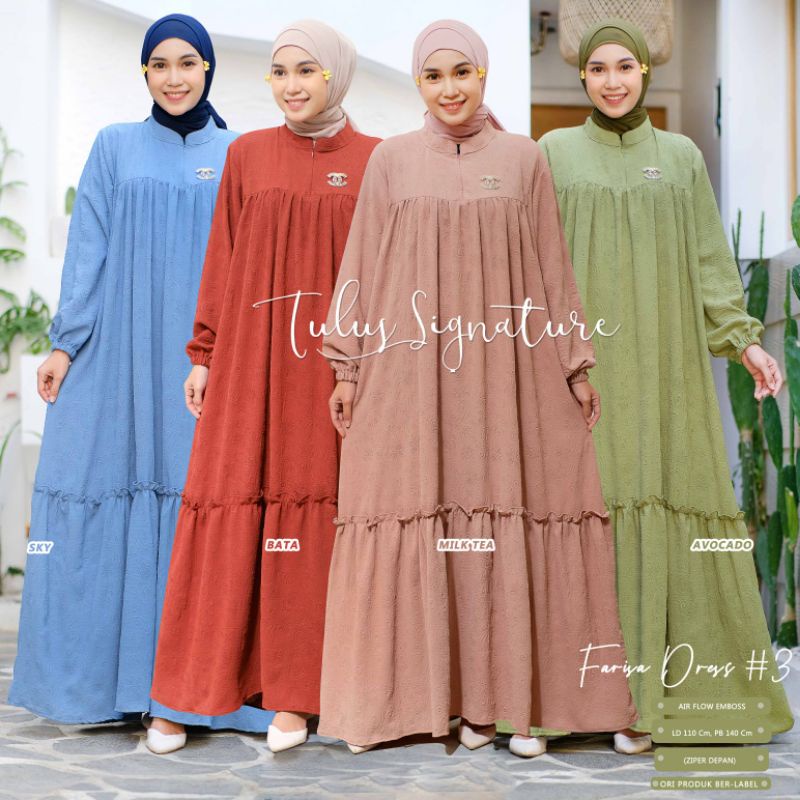 Farisa gamis dress tulus signature