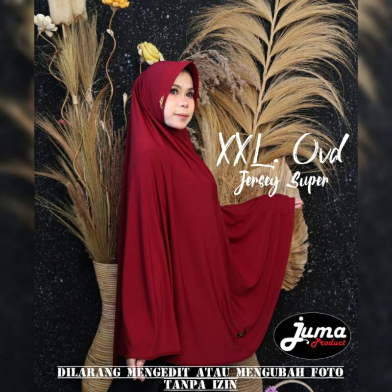Khimar jumbo XXL juma/polos syar'i XXL/Original Juma