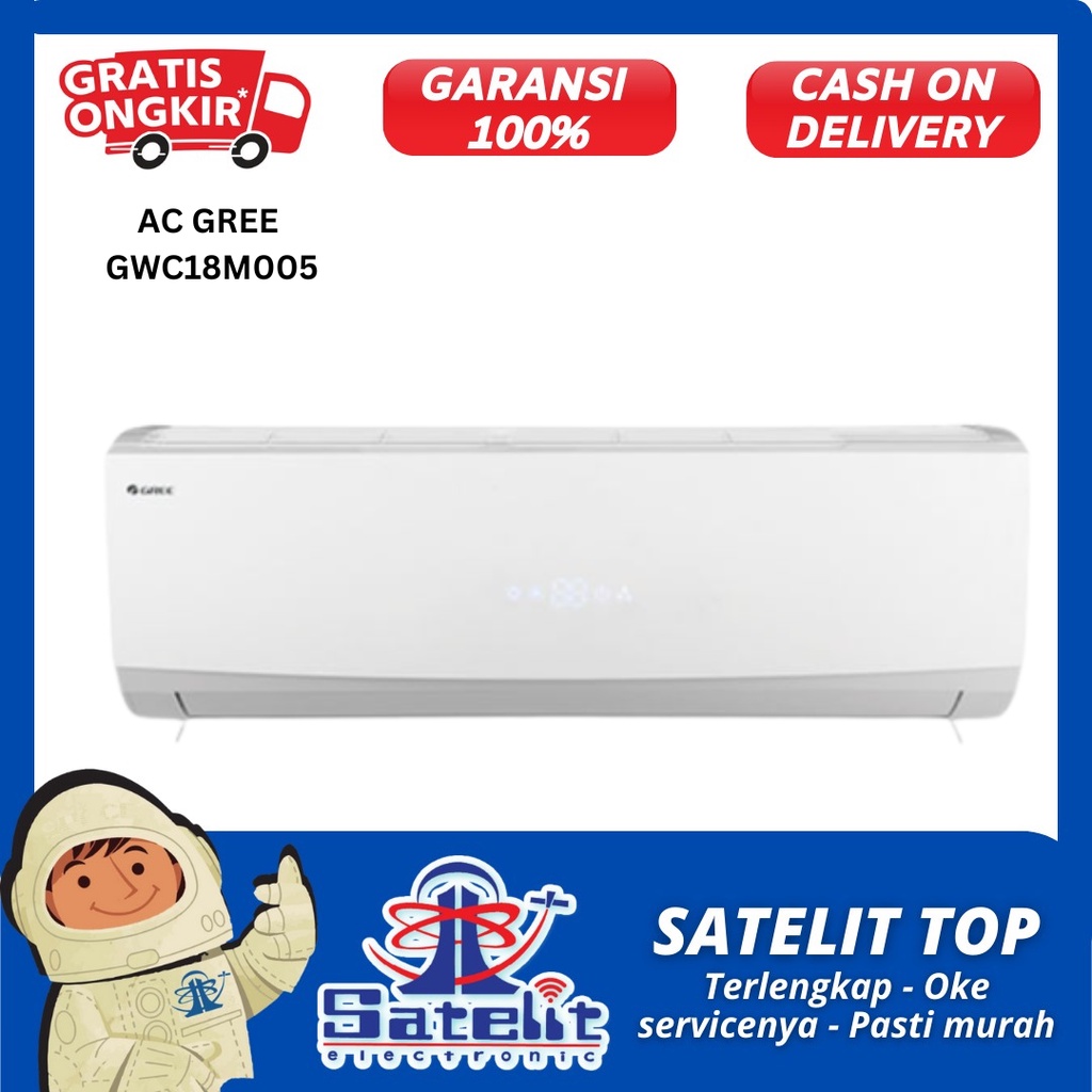 AC / AIR CONDITIONER / PENDINGIN RUANG GREE 2PK 18MOO5 UNIT / PROMO