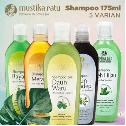 Mustika Ratu Shampoo 175 ml All Variant-Shampoo Mustika Ratu