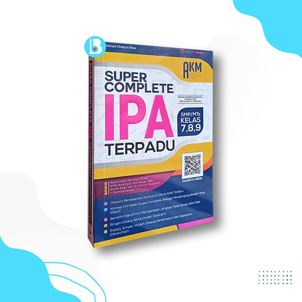 BUKU RUMUS SMP - BUKU PELAJARAN SMP - SUPER COMPLETE IPA TERPADU SMP KELAS 7, 8, 9