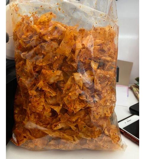 

11.11 Promo Brand kripset legends / keripik singkong pedas kemasan 500gr.