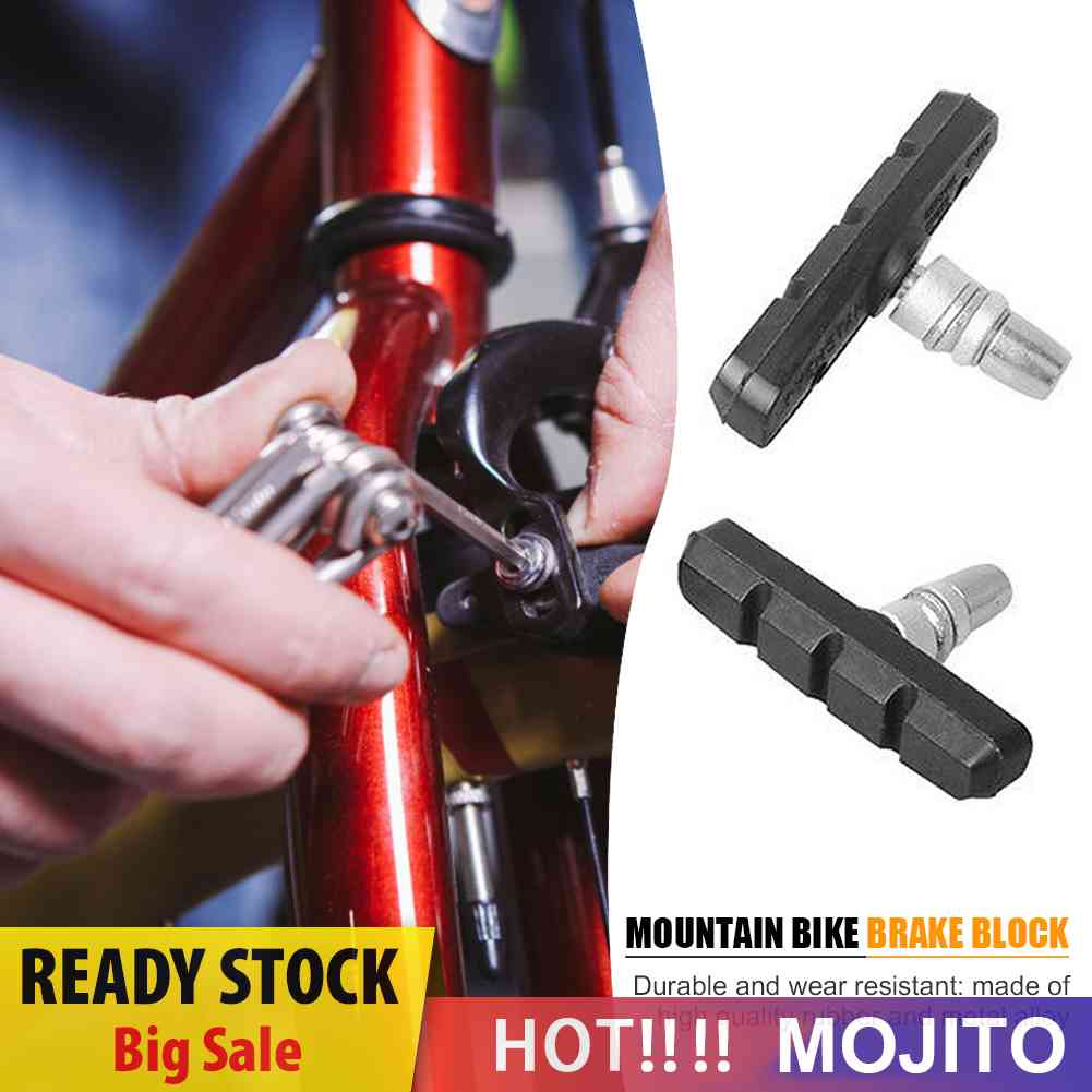 Bantalan Rem Sepeda Gunung Mtb Bentuk V Bahan Karet