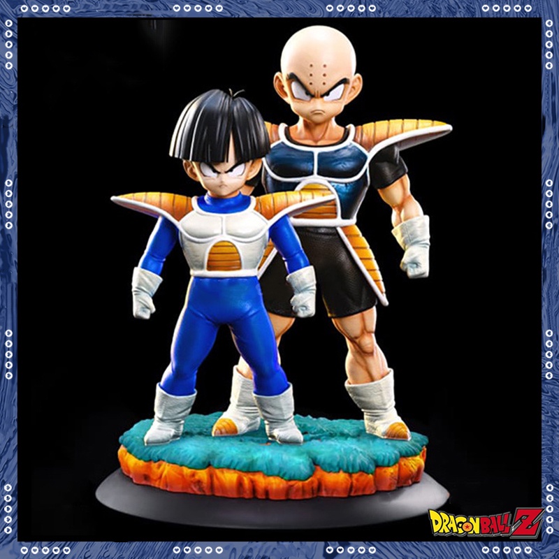 Mainan Action Figure Model Anime Dragon Ball Namek Earth Warrior Son Gohan Kuririn Bahan PVC 24cm Untuk Koleksi