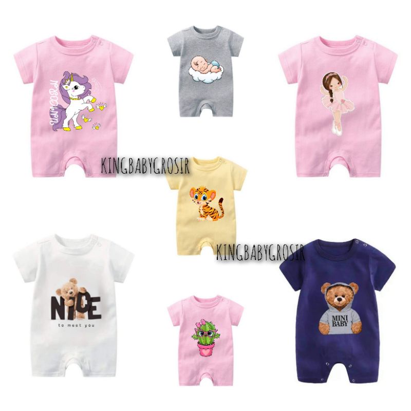 ROMPER BAYI MOTIF [ SNI BISA COD ]