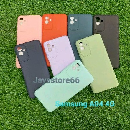 Silkon Case TPU Macaroon Warna Warni Samsung A04 4G