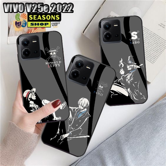 [ Vivo V25e ] Vivo V25e Terbaru Vivo V25e 2022 Softcase Vivo V25e Terbaru Softcase Kaca Vivo V25e - 