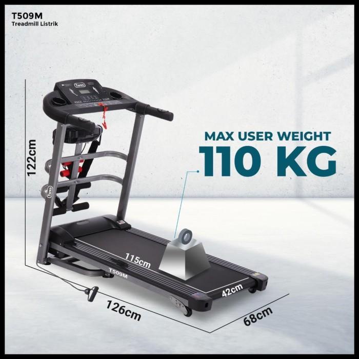 Promo Twen T509M Treadmill Elektrik Treadmill Listrik Treadmill 53