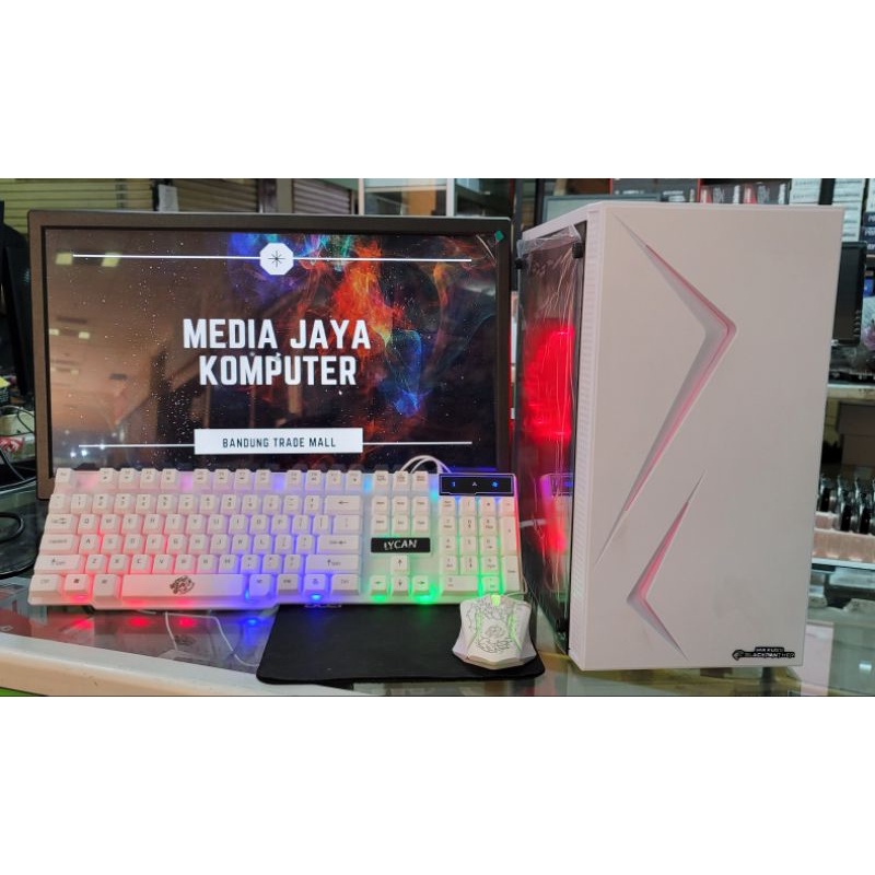 PC Rakitan Office Core i5 4570 | Ram 8GB | HDD - SSD | Monitor 19 Inch FULL SET cocok buat admin ,sekolah,kantor