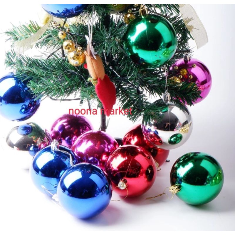 Bola Natal Diameter 3 cm / Ornamen Natal / Hiasan Pohon Natal / Christmas Decoration