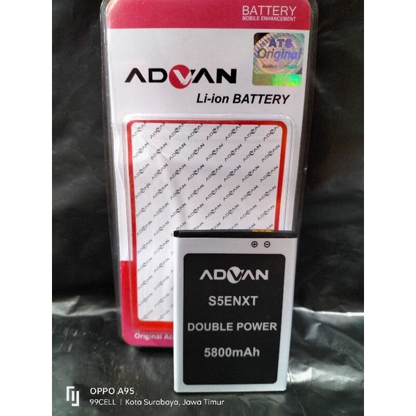 Baterai | Battery | Batre Advan S5ENXT | S5E NXT original