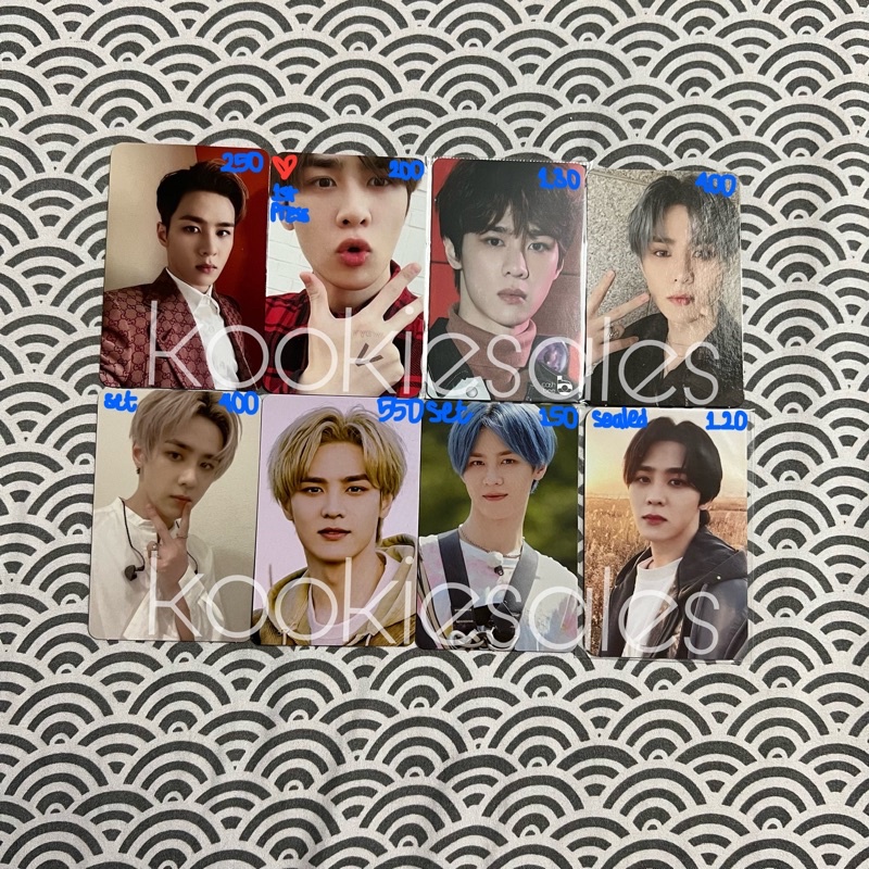 Photocard PC Kun Album Take Off MD Tattoo Sticker 1st Press Cashbee NCT 2018 Empathy Brochure Beyond