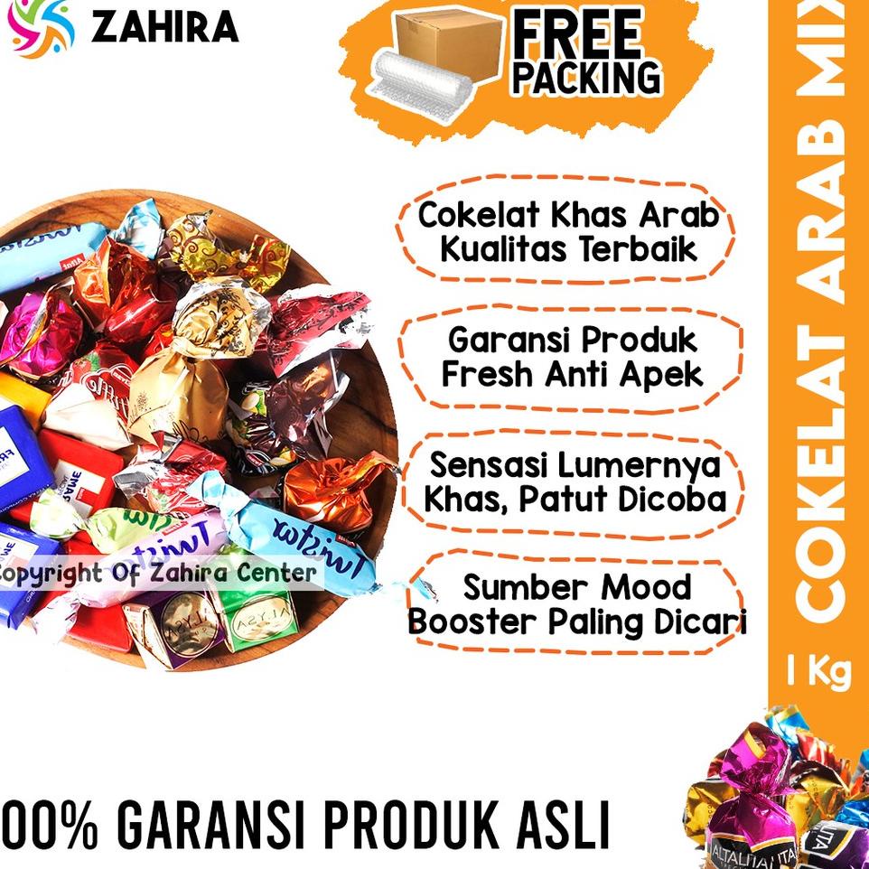 

1.1 SALE COKELAT ARAB TURKI Premium 1Kg Pasti Fresh Cokelat Mix Untuk Camilan Mood Booster Dari Truffle Deluxe