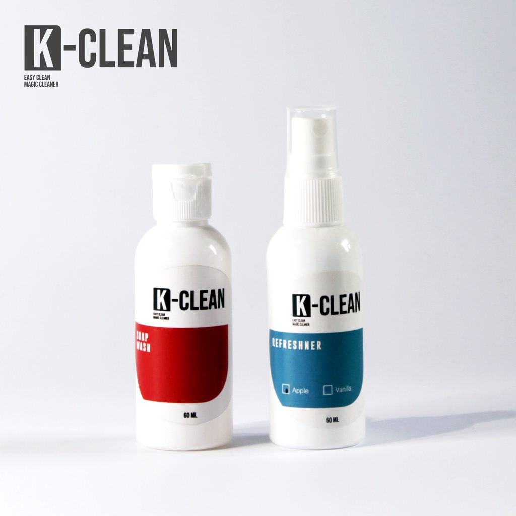 Sabun Sepatu 60 ml  + Parfum Shoes 60 ml / Shoes Cleaner / Parfume Sepatu /K-Clean Shoes