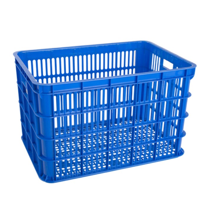 Krat Plastik Green Leaf 2298 L Kontainer Industri Lubang Holes Industrial Container