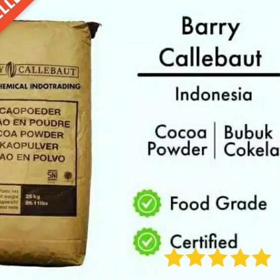 

Diskon✔️Bubuk Coklat Murni Pure Cocoa Powder Barry Callebaut ORIGINAL Repack 1 Kg|SQ1