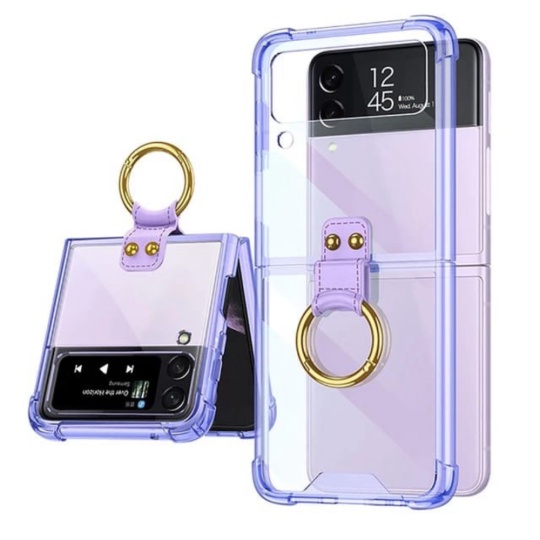 Promo CASE SAMSUNG GALAXY Z FLIP4 5G FLIP 4 ANTI CRACK GKK ORIGINAL - PURPLE Murah