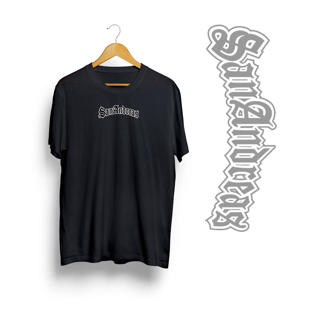 KAOS OVERSIZE SAN ANDREAS T-SHIRT