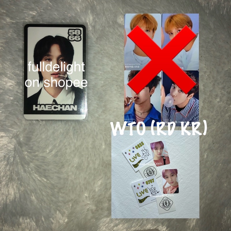 pc haechan korek tc konsep glimo b ver hitam putih haechan bundle only