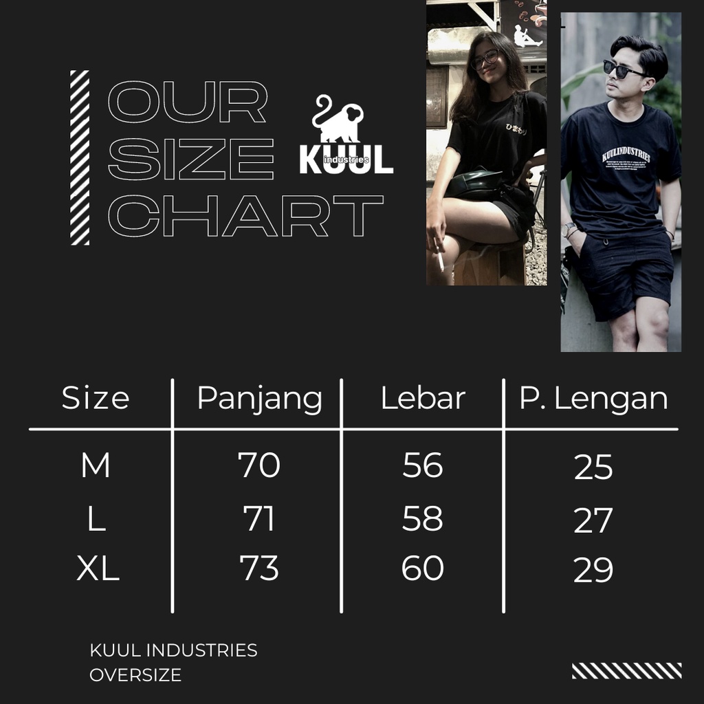 Kuul Industries - Kaos Baju Oversize |Tshirt | StreetWear Distro |Atasan Pria Wanita Cowok Cewek Laki Perempuan | Elmo | Bunga Matahari |Tengkorak StreetWear Cotton Katun Hitam Cream | Light brown